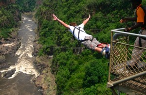 Bungy jump, Livingstone