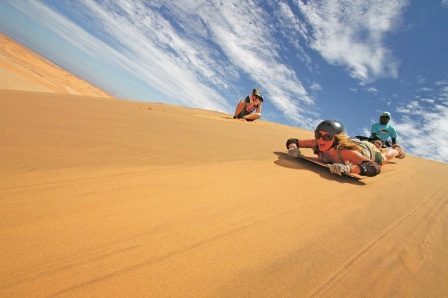 sandboarding