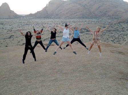 The group highs, when you just have to go gaga... And what better place to say it than at Spitzkoppe (Please note, if you're overlanding this will be a continuing theme throughout the trip!)