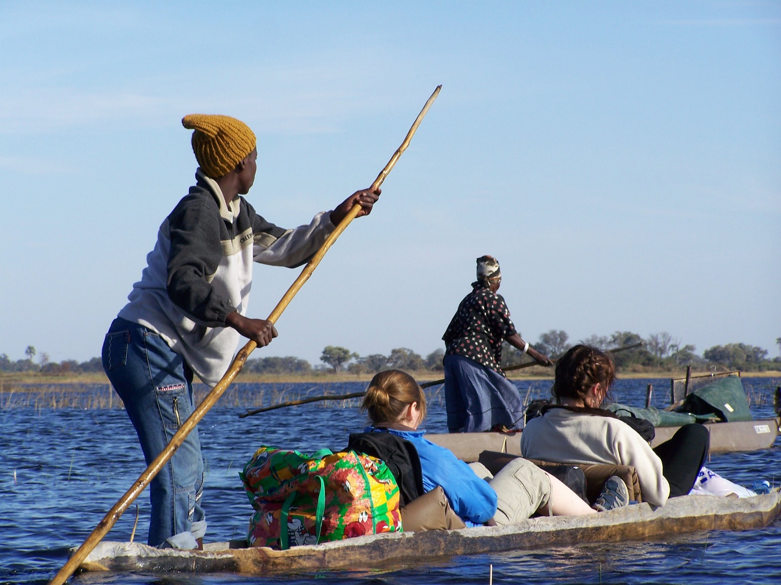 The watery ways of the Okavango Delta
